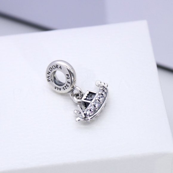 Pandora Gondola Dangle Charm s925 Sterling Silver Travel Charm - Picture 6 of 6